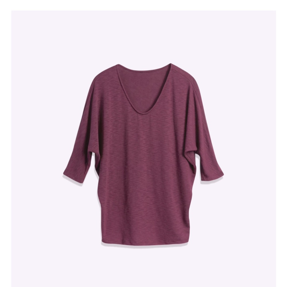 Laile Jayde | Bowie 3/4 Sleeve Dolman Knit Top | size M